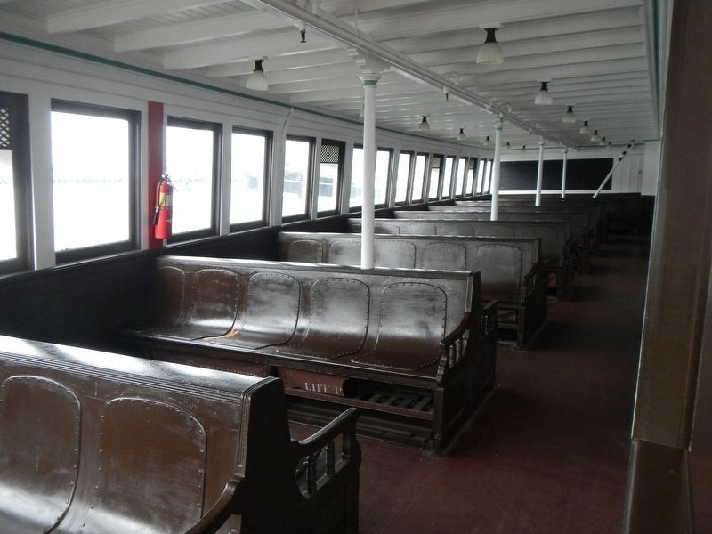 The passenger deck. Click for full size. The passenger deck image. Click for full size.