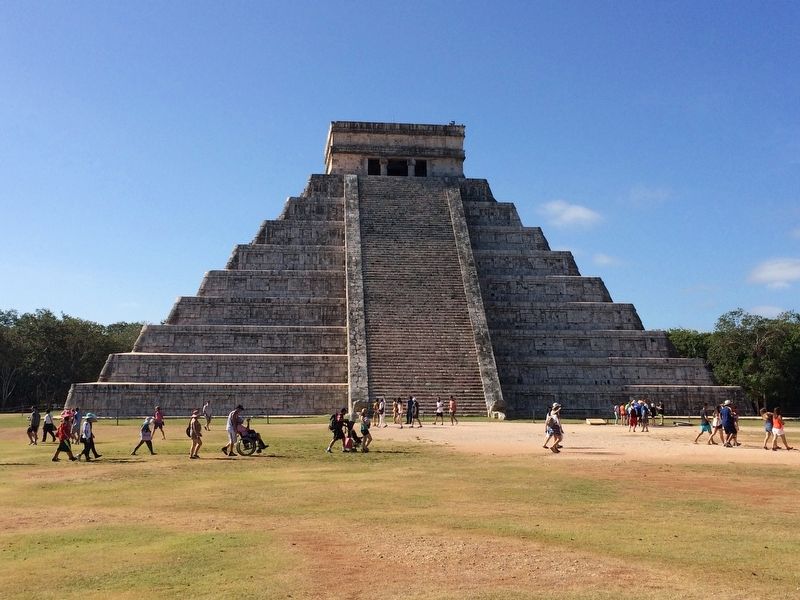 The Castle or Temple of Kukulcán. Click for full size. The Castle or Temple of Kukulcán image. Click for full size.
