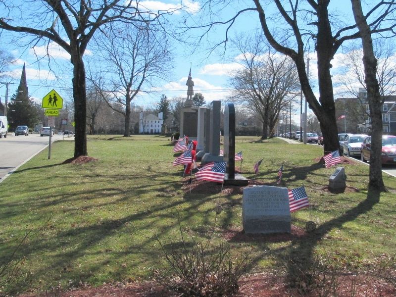 Veterans Dedication Stone image. Click for full size.