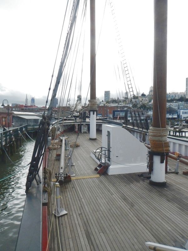 Schooner <i>C.A. Thayer</i> image. Click for full size.