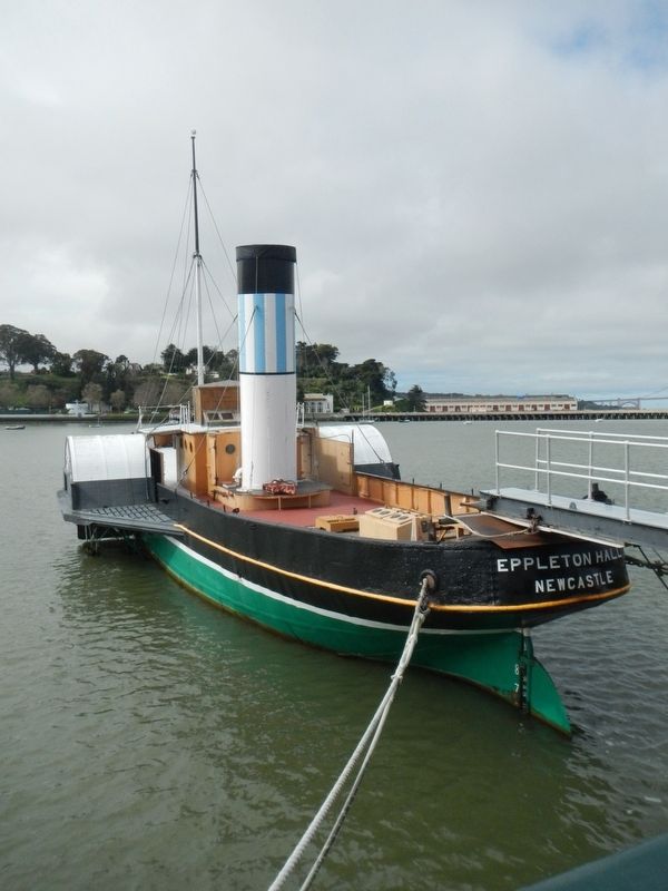 Paddle Tug <i>Eppleton Hall</i>. Click for full size. Paddle Tug <i>Eppleton Hall</i> image. Click for full size.