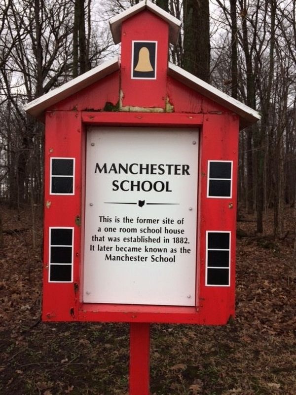 Manchester School Marker image. Click for full size.