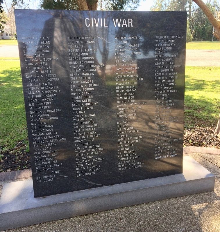 Civil War Honor Roll image. Click for full size.