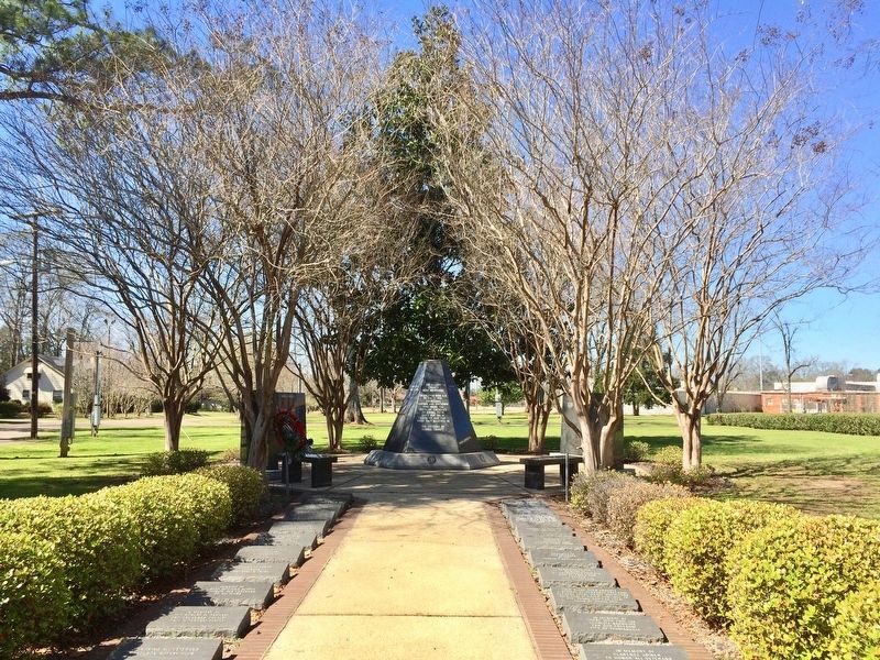 The Clarke County War Memorial. Click for full size. The Clarke County War Memorial image. Click for full size.