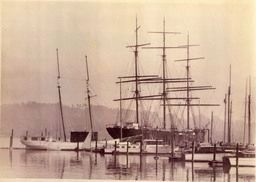 Ship <i>Star of Alaska,</i> aka <i>Balclutha</i> image. Click for full size.