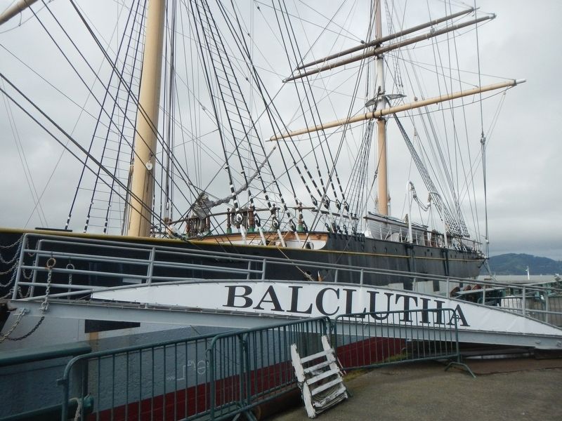 Ship <i>Balclutha</i> image. Click for full size.