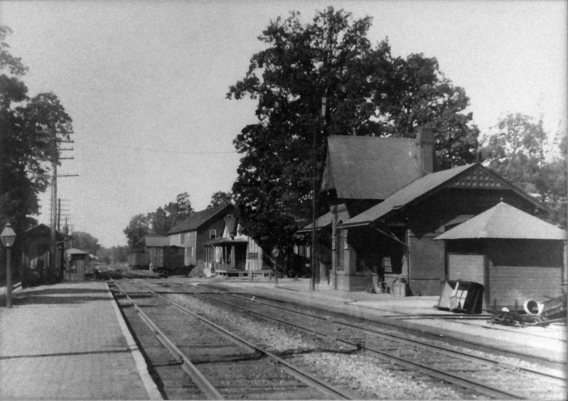 Gaithersburg Station c. 1900 image. Click for full size.