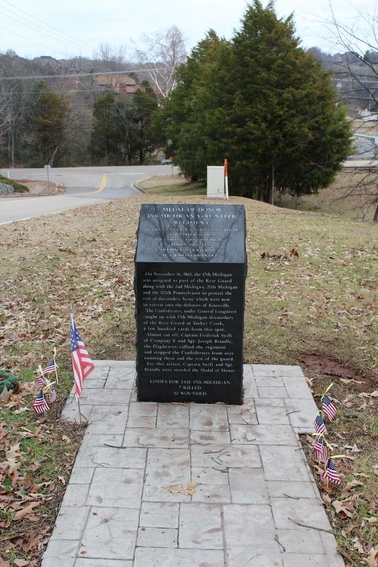 Medal of Honor 17th Michigan Volunteer Regiment Marker image. Click for full size.