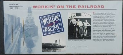 Workin' on the Railroad Marker image. Click for full size.