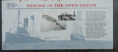 Towing in the Open Ocean Marker image. Click for full size.