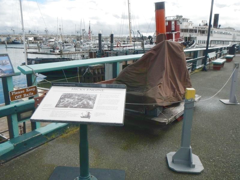 Hicks Engine (covered) and Marker image. Click for full size.