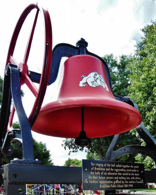 Bradshaw School Bell image. Click for full size.