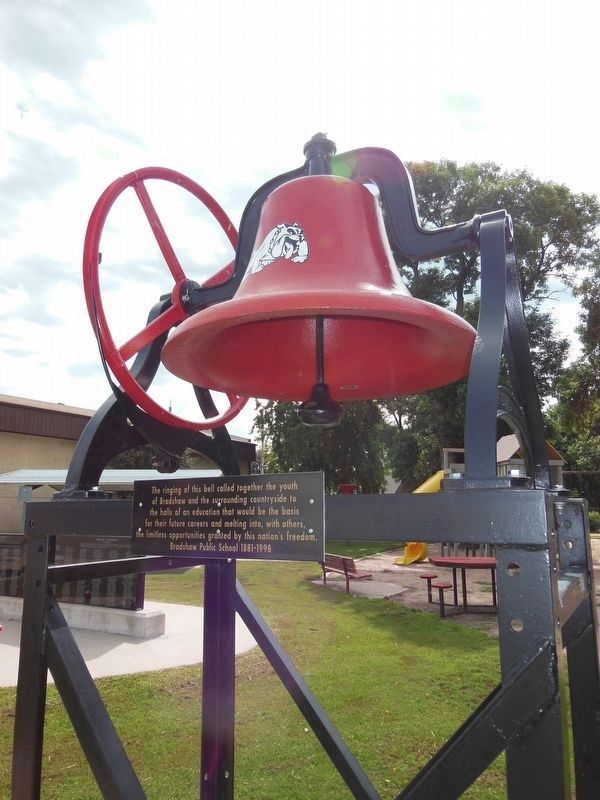 Bradshaw School Bell. Click for full size. Bradshaw School Bell image. Click for full size.