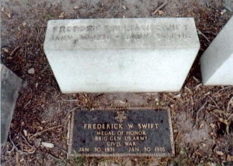 Frederick Swift-grave site image. Click for full size.