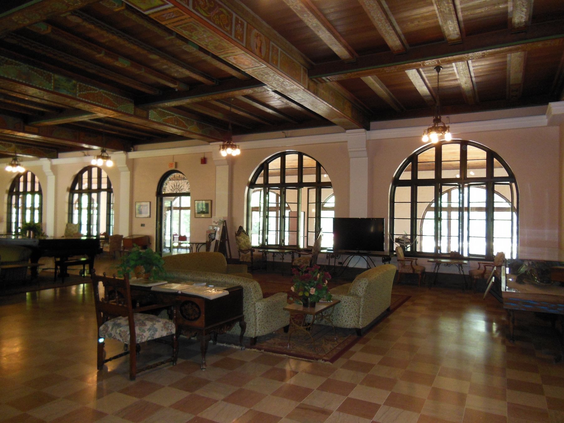 Wakulla Springs State Park Lodge Lobby. Click for full size. Wakulla Springs State Park Lodge Lobby image. Click for full size.