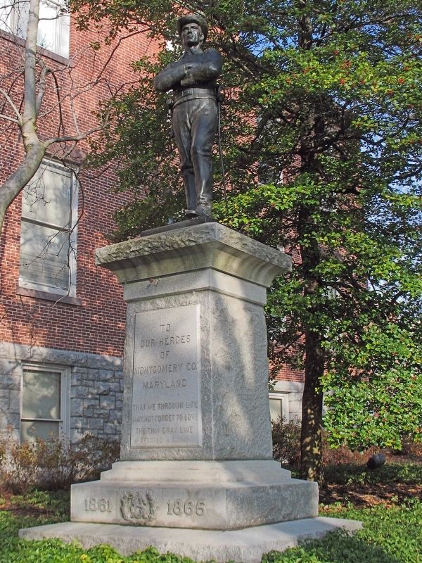 The Confederate Monument. Click for full size. The Confederate Monument image. Click for full size.
