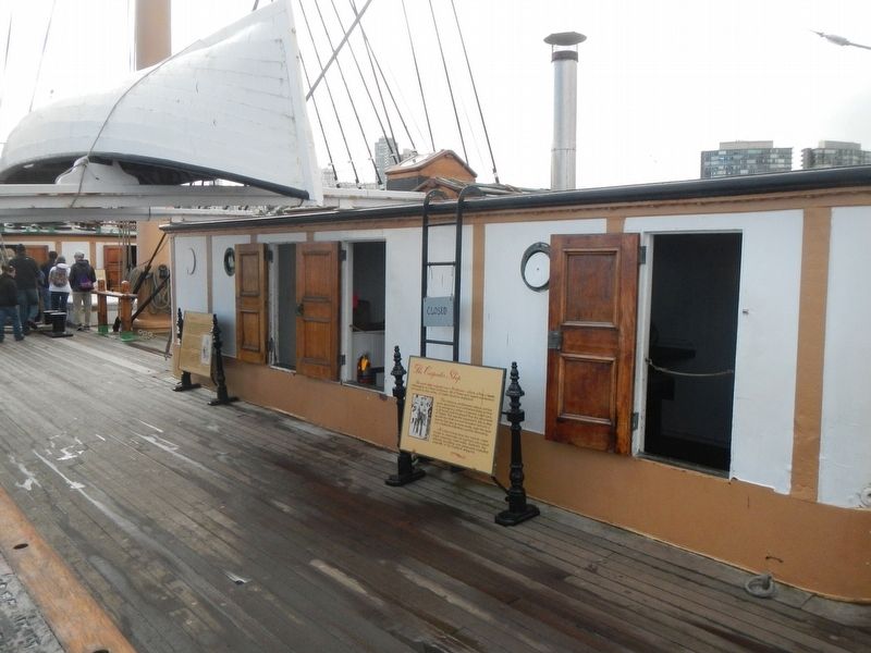 The Carpenter Shop... Marker and Deckhouse. Click for full size. The Carpenter Shop... Marker and Deckhouse image. Click for full size.