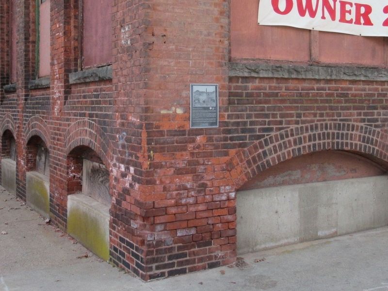 Hopkins & Allen Gun Factory Marker. Click for full size. Hopkins & Allen Gun Factory Marker image. Click for full size.
