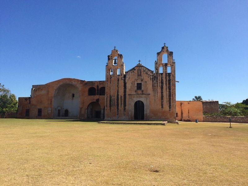 The Franciscan Temple and Ex-Convent of San Miguel Arcángel. Click for full size. The Franciscan Temple and Ex-Convent of San Miguel Arcángel image. Click for full size.
