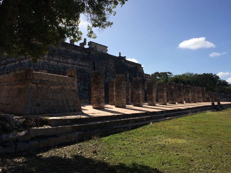 The Temple of the Warriors. Click for full size. The Temple of the Warriors image. Click for full size.