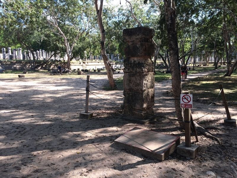 The Plaza of the Thousand Columns Marker image. Click for full size.