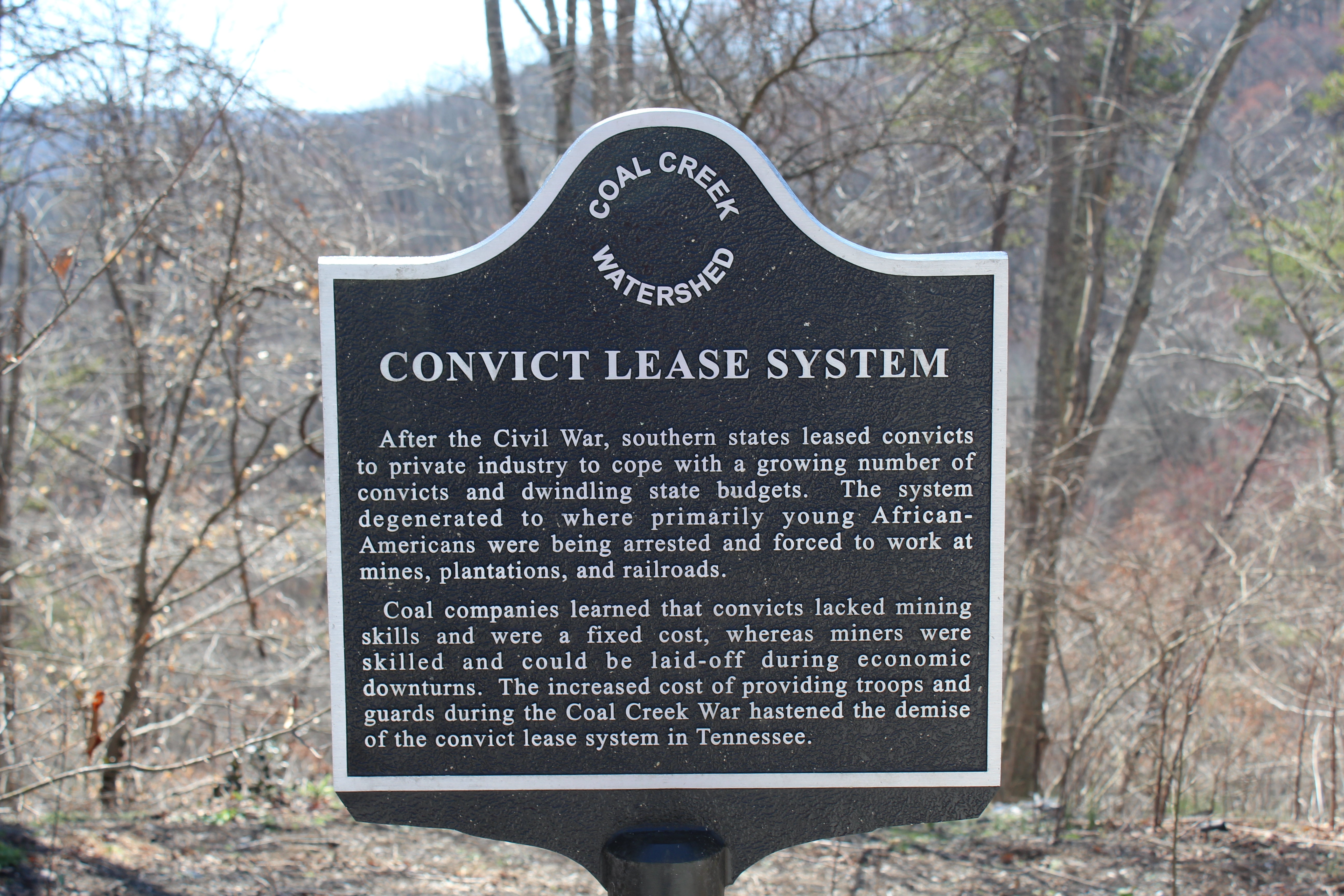 Convict Lease System Marker