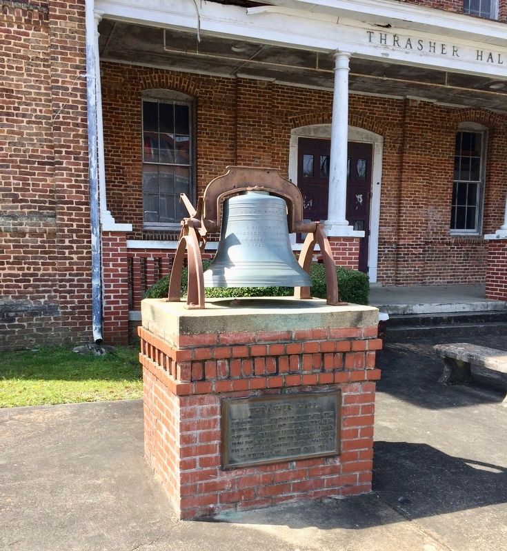 Bell formerly located in this buildings bell tower. image. Click for full size.