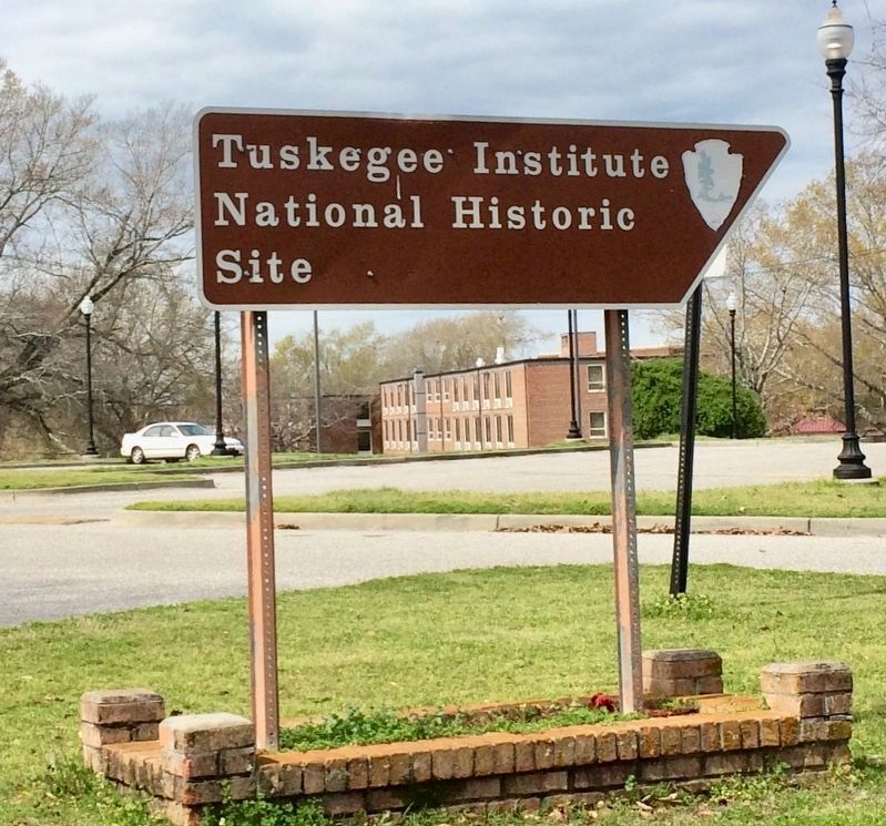 Campus is a Tuskegee Institute National Historic Site. image. Click for full size.