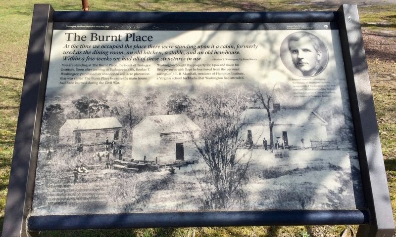 The Burnt Place Marker image. Click for full size.