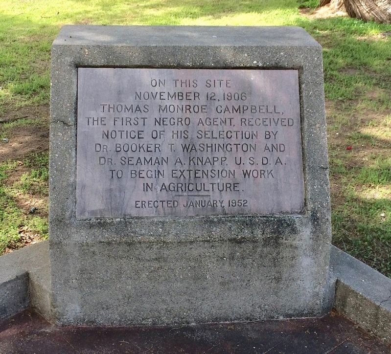 Thomas Monroe Campbell Marker image. Click for full size.