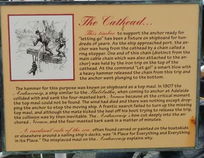 The Cathead... Marker image. Click for full size.