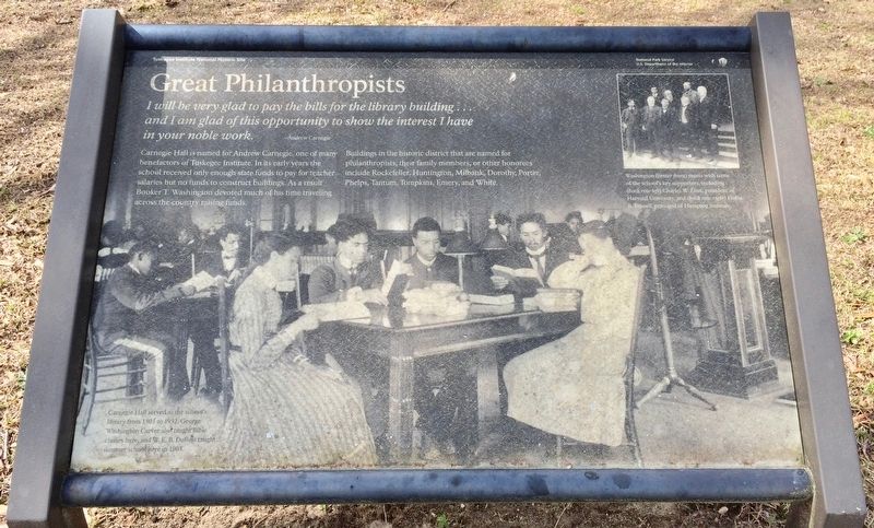 Great Philanthropists Marker image. Click for full size.