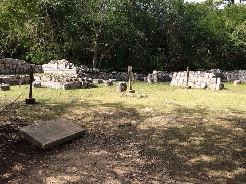House of the Grinding Stones & House of the “Mestizas” Marker. Click for full size. House of the Grinding Stones & House of the “Mestizas” Marker image. Click for full size.