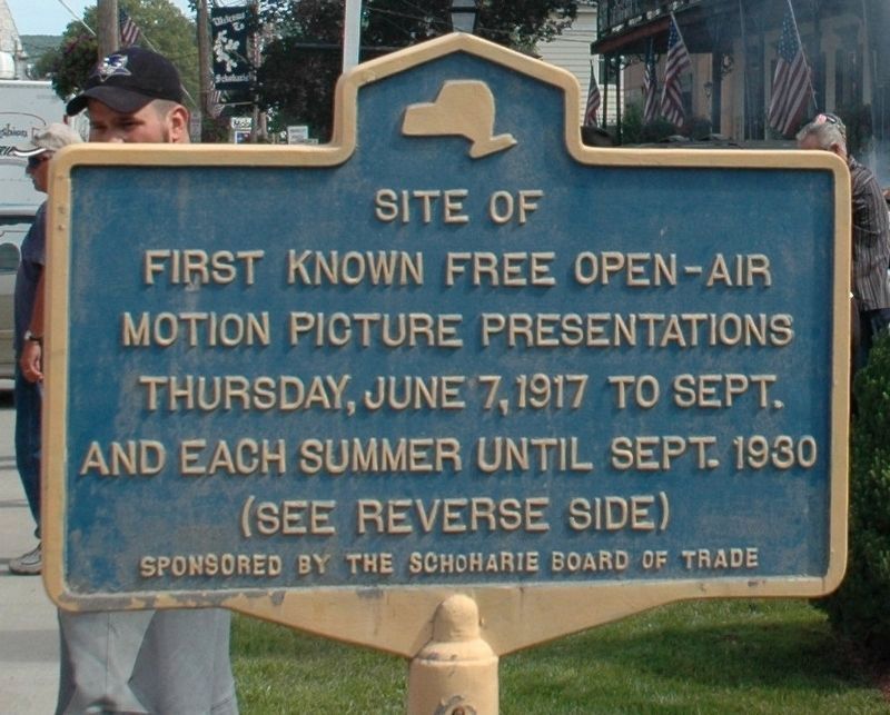 Free Open Air Motion Pictures. Click for full size. Free Open Air Motion Pictures image. Click for full size.