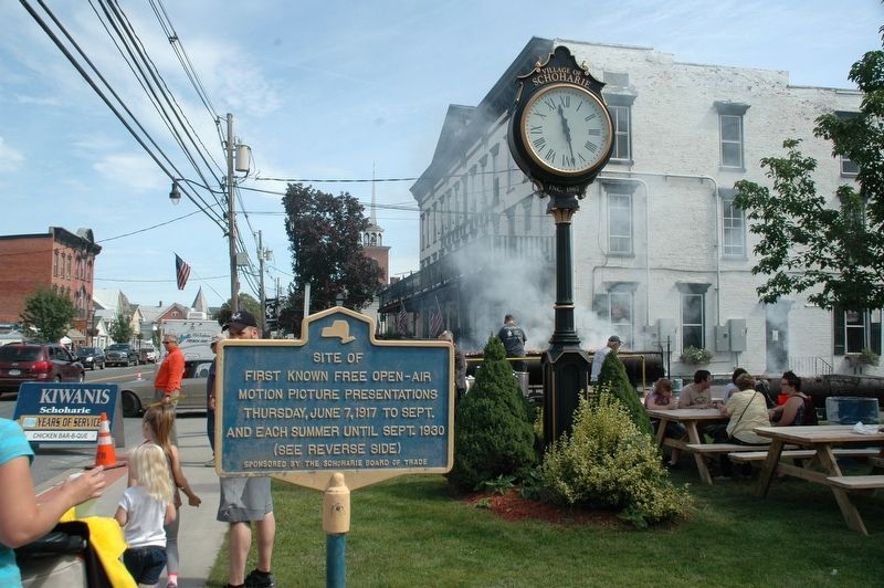 Schoharie Free Movies Marker. Click for full size. Schoharie Free Movies Marker image. Click for full size.