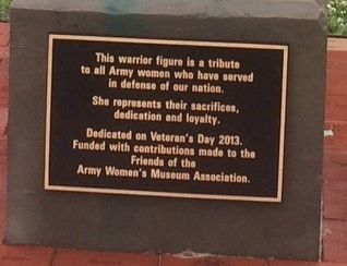Woman Warrier Marker. Click for full size. Woman Warrier Marker image. Click for full size.