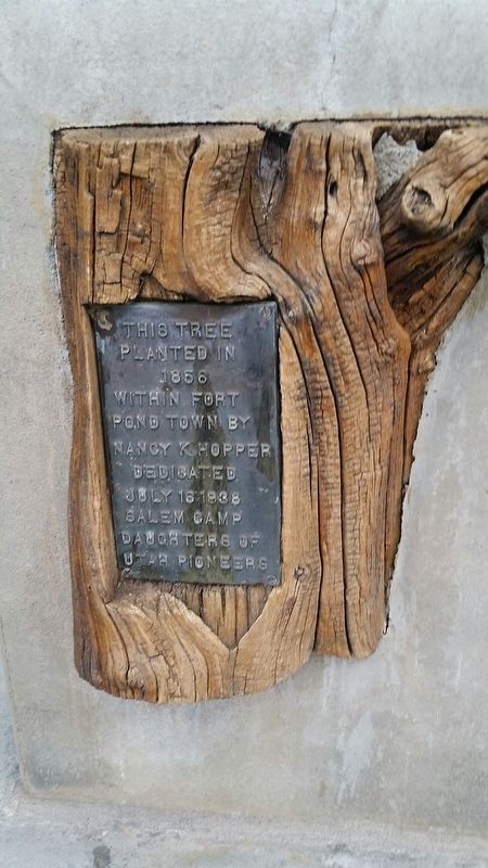 Pond Town Fort Marker. Click for full size. Pond Town Fort Marker image. Click for full size.