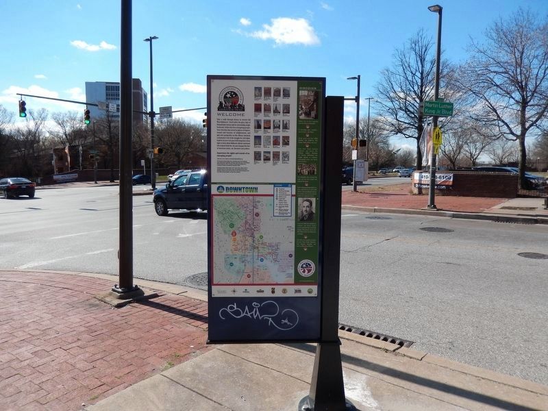 Take a Stroll Down the Main Street of the African American Experience Marker-Back Panel. Click for full size. Take a Stroll Down the Main Street of the African American Experience Marker-Back Panel image. Click for full size.