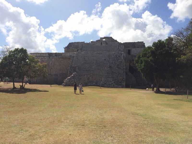 An additional view of the "Las Monjas" (Nunnery) complex. Click for full size. An additional view of the "Las Monjas" (Nunnery) complex image. Click for full size.