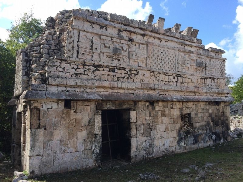 The southern building of the patio. image. Click for full size.