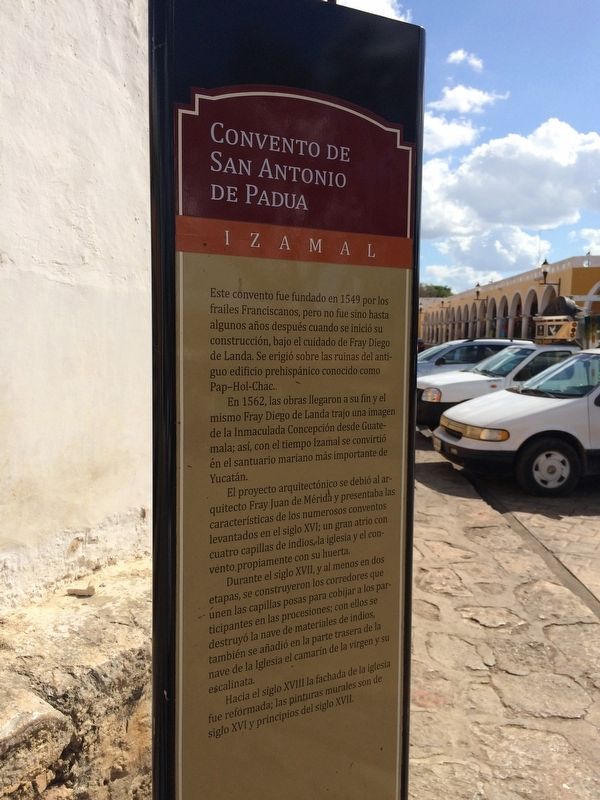 The Convent of St. Anthony of Padua Marker. Click for full size. The Convent of St. Anthony of Padua Marker image. Click for full size.
