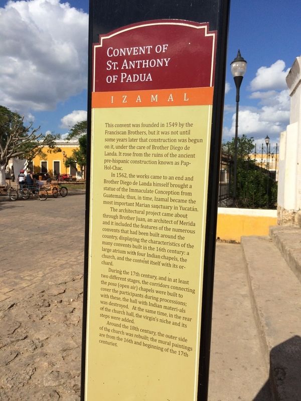 The Convent of St. Anthony of Padua Marker image. Click for full size.