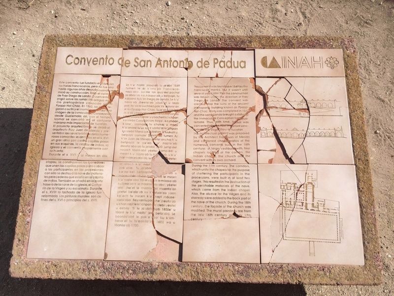 The Convent of St. Anthony of Padua Marker. Click for full size. The Convent of St. Anthony of Padua Marker image. Click for full size.