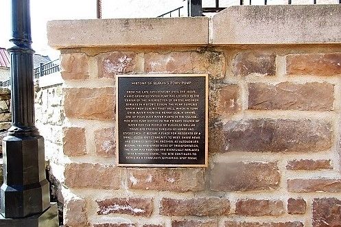 History of Dublin’s Town Pump Marker. Click for full size. History of Dublin’s Town Pump Marker image. Click for full size.