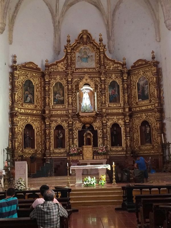 The altarpiece of the Church of the Convent of St. Anthony of Padua. Click for full size. The altarpiece of the Church of the Convent of St. Anthony of Padua image. Click for full size.