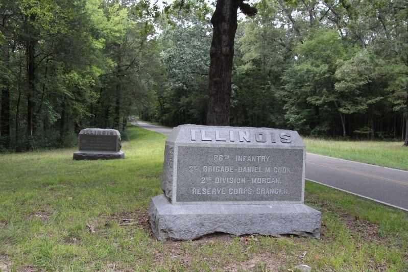 86th Illinois Infantry Marker. Click for full size. 86th Illinois Infantry Marker image. Click for full size.