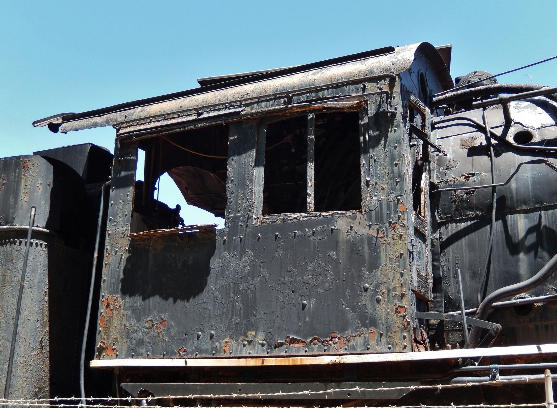 Engine 1809 (<b><i>Cab Detail</b></i>) image. Click for full size.