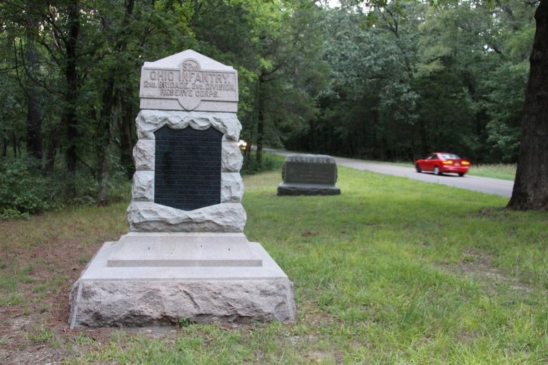52nd Ohio Infantry Regiment Marker. Click for full size. 52nd Ohio Infantry Regiment Marker image. Click for full size.
