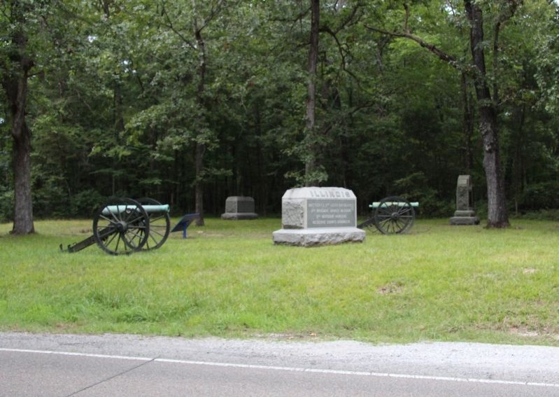 McCook's Brigade Marker. Click for full size. McCook's Brigade Marker image. Click for full size.