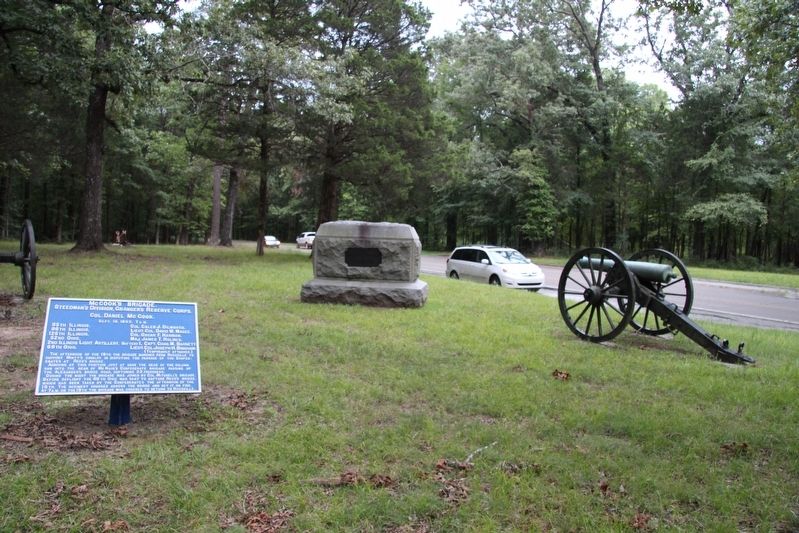 McCook's Brigade Marker. Click for full size. McCook's Brigade Marker image. Click for full size.